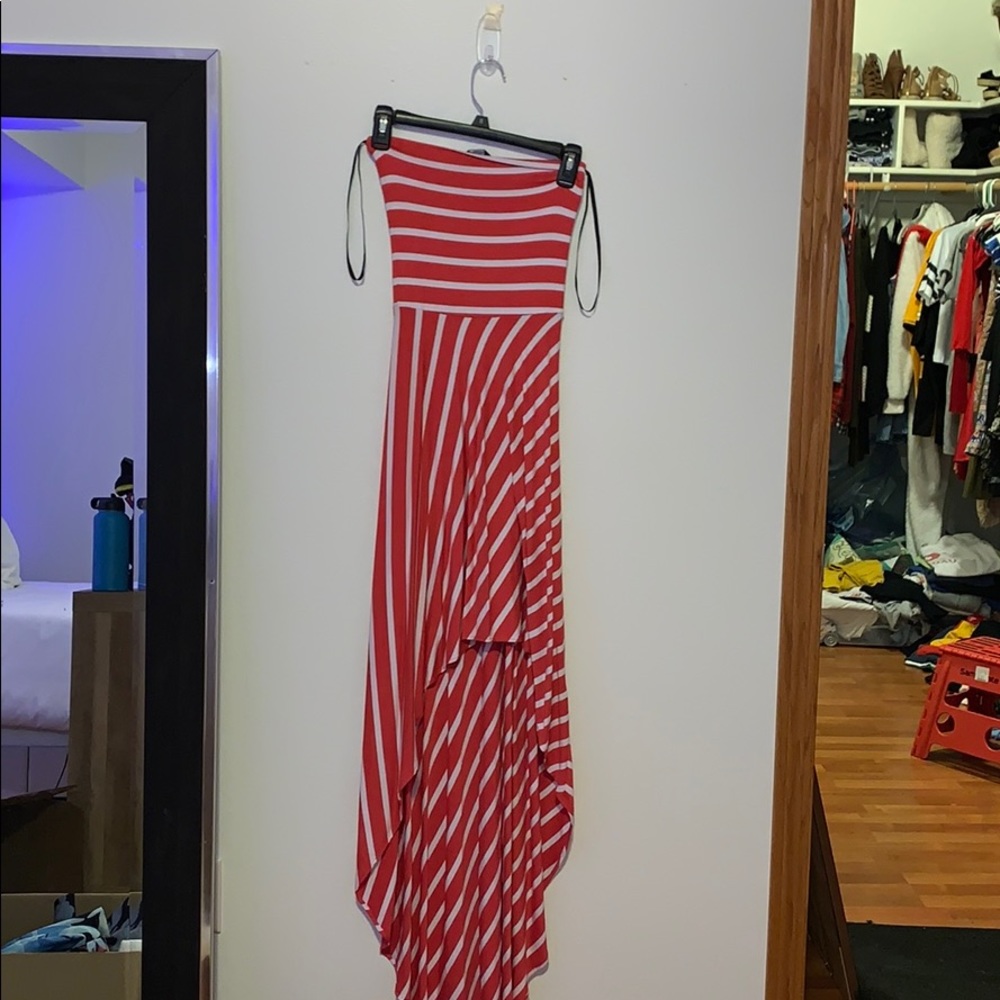 bebe maxi dress